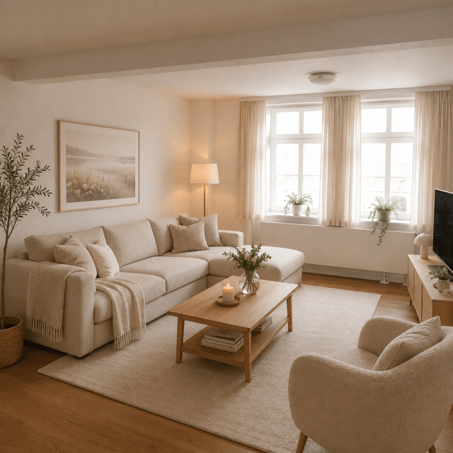 Visualisierung Wohnzimmer