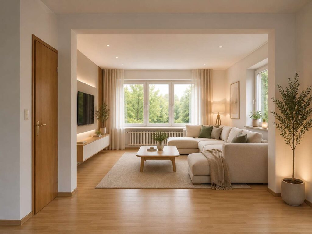 Wohnzimmer Visualisierung