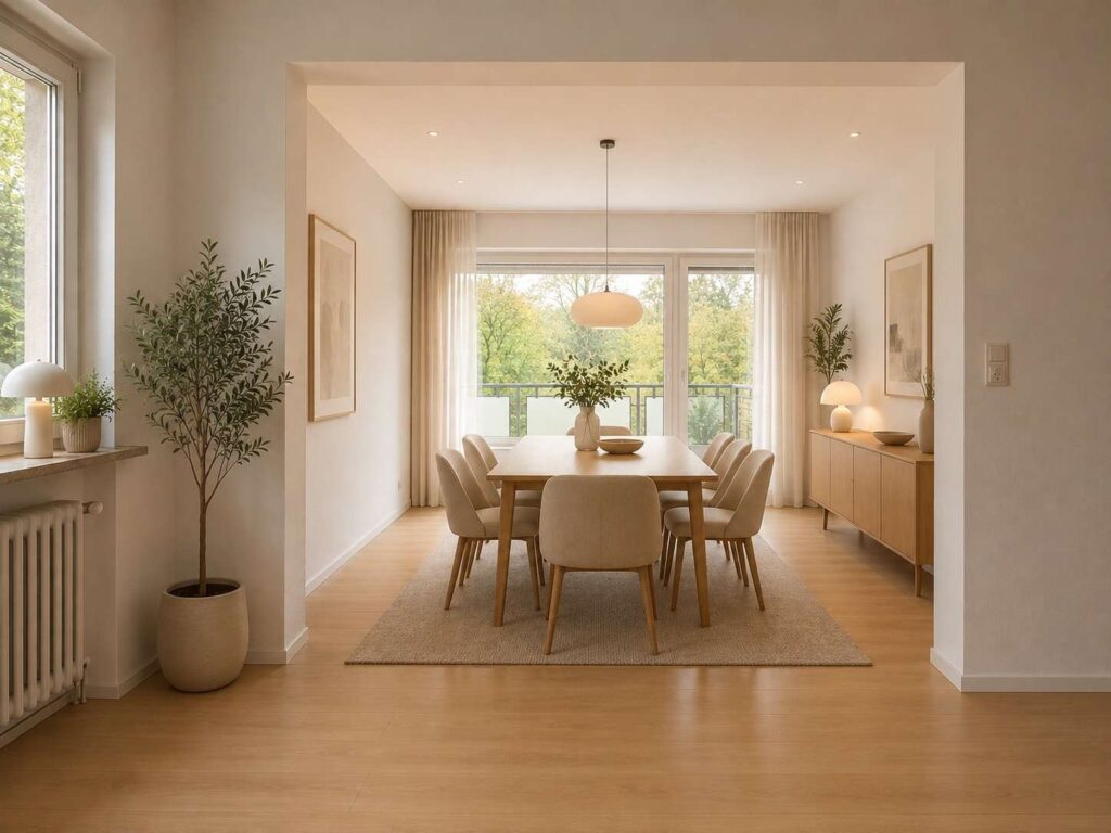 Esszimmer Visualisierung